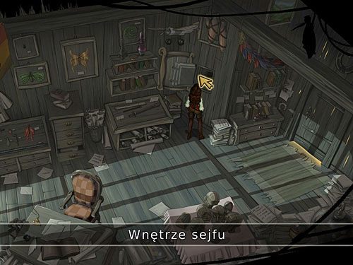 Z wnętrza sejfu wyciągnij poszukiwany dokument - Morgane zapozna się z jego treścią - Przesyłka z tkaninami - 8 - Francuska dzielnica - Kapitan Morgane i legenda Złotego Żółwia - poradnik do gry