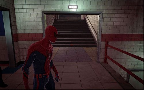 Gdy skończysz walkę, wskocz na barierkę z prawej - 02 - Escape Impossible - Opis przejścia - Niesamowity Spider-Man - poradnik do gry