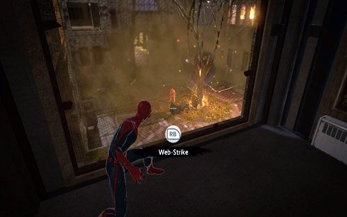 Pokonawszy go zeskocz na dół - 02 - Escape Impossible - Opis przejścia - Niesamowity Spider-Man - poradnik do gry