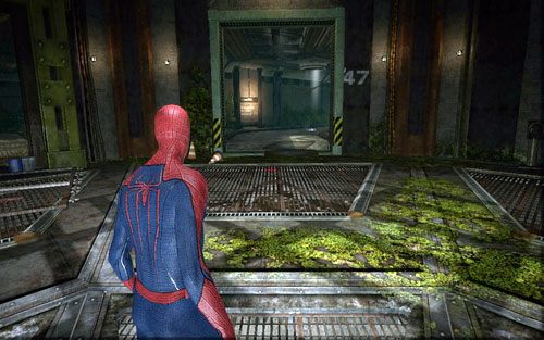 Tym razem instynkt zaprowadzi cię do korytarza z numerem 47 - 04 - The Thrill of the Hunt - kanały - Opis przejścia - Niesamowity Spider-Man - poradnik do gry