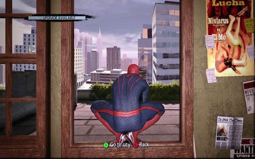 Otrzymasz od niego lekarstwo, które musisz dostarczyć do laboratorium OSCORP - 06 - Smythe Strikes Back - lasery i promienie - Opis przejścia - Niesamowity Spider-Man - poradnik do gry