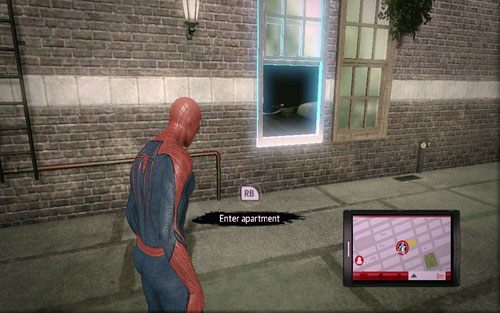 Po zakończeniu zadania będziesz mógł wrócić do apartamentu - 08 - Outbreaks and Breakouts - Opis przejścia - Niesamowity Spider-Man - poradnik do gry