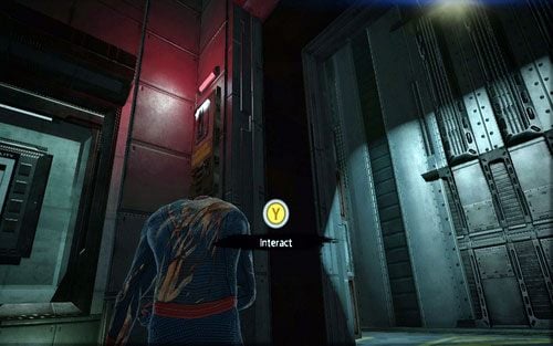 Podnieś je, a następnie podejdź do dwóch dźwigni umieszczonych po bokach wielkiej bramy - 10 - Spider-Man No More! - doktor Connors - Opis przejścia - Niesamowity Spider-Man - poradnik do gry