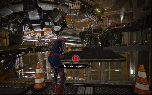 Dalej udaj się w lewo - 10 - Spider-Man No More! - reaktor - Opis przejścia - Niesamowity Spider-Man - poradnik do gry