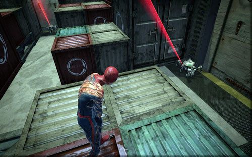 Twoim celem jest wypełniony skrzyniami magazyn - 10 - Spider-Man No More! - reaktor - Opis przejścia - Niesamowity Spider-Man - poradnik do gry