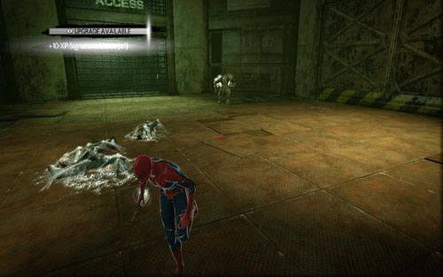 Gdy padną na ziemie, ucieknij na ścianę, a następnie szybko wróć i przyszpil do ziemi - 1 - Train Docking Station - Misje dodatkowe - Niesamowity Spider-Man - poradnik do gry