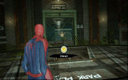 Gdy pierwszy raz skorzystasz z dużej pajęczyny, zostaniesz poprowadzony do tunelu nr - 04 - The Thrill of the Hunt - Znajdźki - Niesamowity Spider-Man - poradnik do gry