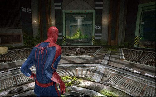 Znajdziesz go w korytarzu nr 43, za zniszczoną ścianą z prawej strony - 04 - The Thrill of the Hunt - Znajdźki - Niesamowity Spider-Man - poradnik do gry