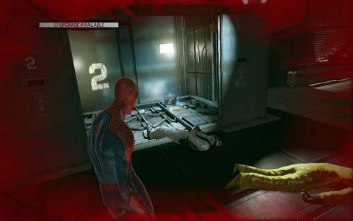 Umieszczono go w szybie zepsutej windy - 06 - Smythe Strikes Back - Części technologii, Zdjęcia - Znajdźki - Niesamowity Spider-Man - poradnik do gry