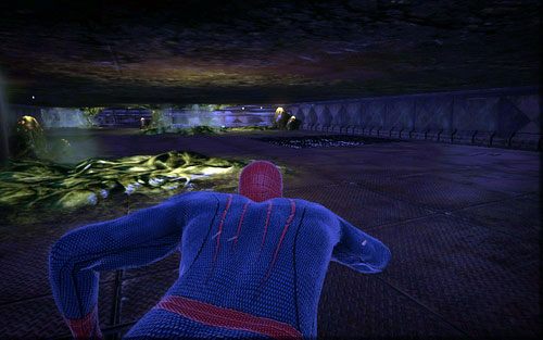 Szósta cześć znajduje się w tym samym tunelu co piata - 06 - Smythe Strikes Back - Części technologii, Zdjęcia - Znajdźki - Niesamowity Spider-Man - poradnik do gry