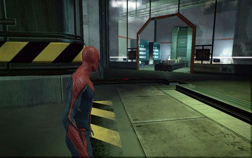 Z pokoju z czterema filarami udaj się do pierwszego pomieszczeni po prawej (numer 205) - 07 - Spidey to the Rescue - Nagrania, Magazyny, Instrukcje - Znajdźki - Niesamowity Spider-Man - poradnik do gry