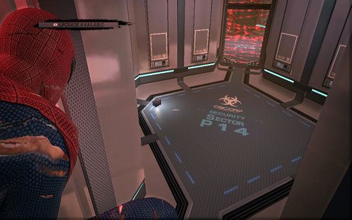 Na ziemi po drugiej stronie będzie leżała kolejna część - 07 - Spidey to the Rescue - Części technologii, Zdjęcia - Znajdźki - Niesamowity Spider-Man - poradnik do gry