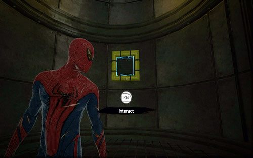 Zobaczysz tam wejście do kanału wentylacyjnego - 10 - Spider-Man No More! - Nagrania, Magazyny - Znajdźki - Niesamowity Spider-Man - poradnik do gry