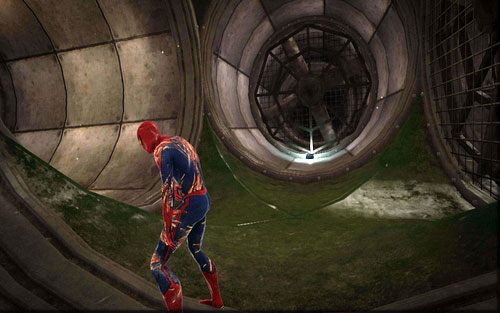 Po przejściu z magazynu za turbinę, skręć w lewo - 10 - Spider-Man No More! - Zdjęcia - Znajdźki - Niesamowity Spider-Man - poradnik do gry