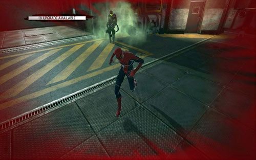 Gdy zobaczysz, ze wróg zaczyna się świecić na zielono, odskocz - 03 - In the Shadow of Evils Past - tablet Connorsa - Opis przejścia - Niesamowity Spider-Man - poradnik do gry