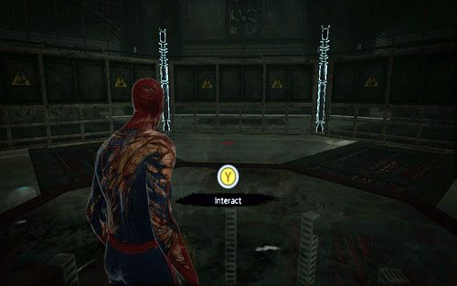 Użyj stojący tam komputer, a zaatakuje cię nosorożec - 3 - Water Treatment Facility - Misje dodatkowe - Niesamowity Spider-Man - poradnik do gry