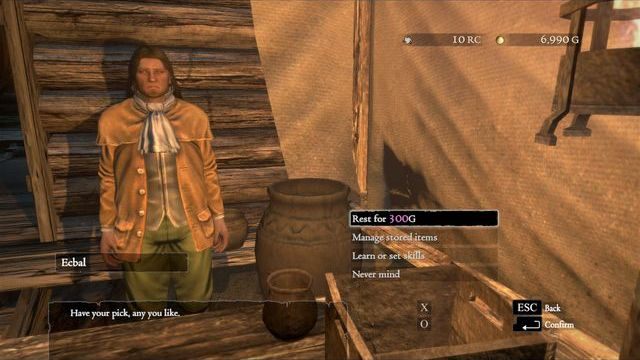 Ecbal - pełni rolę karczmarza w The Encampment - Karczmy i posterunki w Dragons Dogma | Podstawowe informacje - Dragons Dogma - poradnik do gry