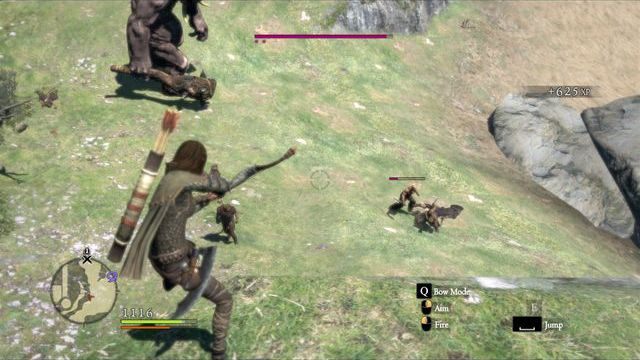 Warto obmyśleć dobrą strategię gry - mało odporny łucznik powinien stać poza zasięgiem wrogów i atakować z dystansu - Strategia gry z pionkami w Dragons Dogma | Pionki (Pawns) - Dragons Dogma - poradnik do gry