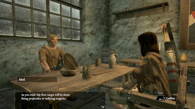 Możesz dostosować zachowanie swojego głównego pionka rozmawiając z nim w karczmie - Strategia gry z pionkami w Dragons Dogma | Pionki (Pawns) - Dragons Dogma - poradnik do gry