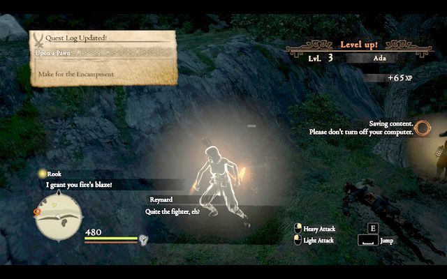 Dzięki komunikatom, zawsze wiesz, gdy zdobędziesz nowy poziom - Jak szybko zdobyć doświadczenie? | FAQ - Często zadawane pytania - Dragons Dogma - poradnik do gry