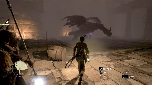 Cursed Dragon, jeden z silniejszych bossów na tym etapie - The Pilgrims Gauntlet | Opis przejścia Dragons Dogma - Dragons Dogma - poradnik do gry