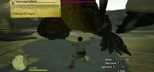 Kiedy pojawi się smok, biegniemy na niego i okładamy - Harbinger of Destruction; Newly Arisen | Akt 1 (ZG) w Dragons Dogma - Dragons Dogma - poradnik do gry