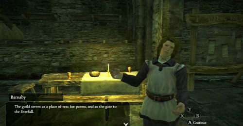 W środku rozmawiamy z Barnabą - A Matter of Myrmidons | Akt 1 (ZG) w Dragons Dogma - Dragons Dogma - poradnik do gry