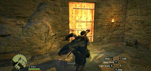 W Station Room przechodzimy przez drzwi do więzienia i wybijamy gobliny - A Fortress Besieged | Akt 2 (ZG) w Dragons Dogma - Dragons Dogma - poradnik do gry