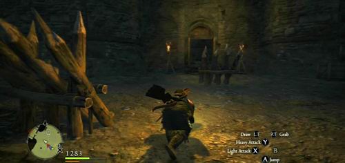 Kiedy cyklopy padną, przeciwnicy wycofają się do następnej części budowli - A Fortress Besieged | Akt 2 (ZG) w Dragons Dogma - Dragons Dogma - poradnik do gry