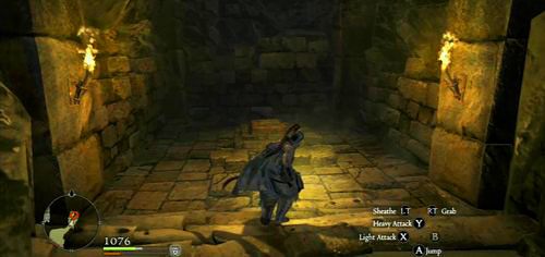 Po zabiciu wrogów idziemy dalej jedyną dostępną ścieżką - The Watergods Altar | Akt 2 (ZG) w Dragons Dogma - Dragons Dogma - poradnik do gry