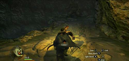 Trzy bloki znajdują się na dolnym poziomie - ostatni z nich ukryto w skrzyni na końcu jaskini - The Watergods Altar | Akt 2 (ZG) w Dragons Dogma - Dragons Dogma - poradnik do gry