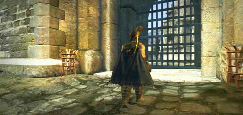 Żeby aktywować dalszą część zadania, próbujemy wyjść z powrotem do miasta - Come to Court | Akt 2 (ZG) w Dragons Dogma - Dragons Dogma - poradnik do gry