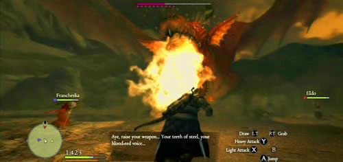 Musimy bardzo uważać na zachowanie smoka - jest piekielnie szybki - Dragon (Grigori) | Akt 6 (ZG) w Dragons Dogma - Dragons Dogma - poradnik do gry