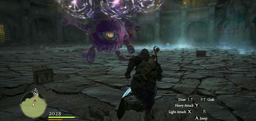 Opis: Wielkie, latające, potężne i złe oko, które dysponuje potężną magią oraz - Evil Eye w Dragons Dogma | Bestiariusz - Dragons Dogma - poradnik do gry