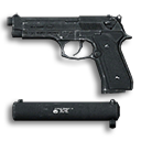 BERETTA M9 SD (TŁUMIK) - DayZ: Broń biała, broń zapasowa - DayZ - poradnik do gry