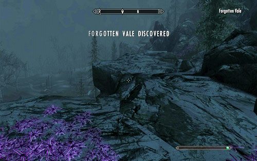 Wąski tunel zaprowadzi cię do dużej otwartej lokacji, gdzie znajdziesz cztery pozostałe świątynie - Touching The Sky (1) | Ścieżka lorda wampirów | TES V Skyrim Dawnguard - The Elder Scrolls V: Skyrim - Dawnguard - poradnik do gry
