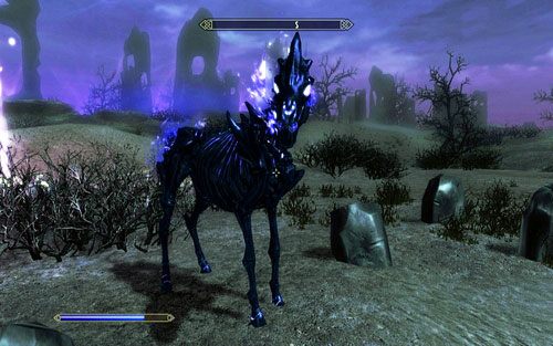 W celu pozbycia się bariery musisz zabić trójkę Boneyard Keeperów, którzy zostaną zaznaczeni na mapie Soul Cairne - Beyond Death | Ścieżka Dawnguarda | The Elder Scrolls V Skyrim Dawnguard - The Elder Scrolls V: Skyrim - Dawnguard - poradnik do gry