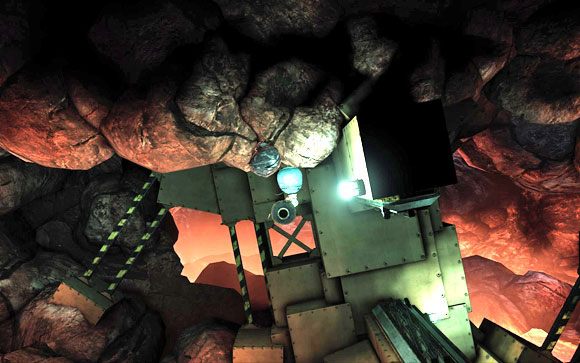 Kolejne wrota [#10] otworzysz pociągając za tłok - Kopalnia | Unmechanical - Unmechanical - poradnik do gry