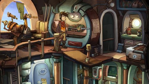 Rufus, którego marzeniem jest opuszczenie pełnego śmieci miasta i dostanie się do Elysium, podejmował już wiele prób, aby to osiągnąć, zawsze kończyły się one jednak niepowodzeniem - Deponia: Spakuj walizkę (Kuvaq) - solucja, opis przejścia - Deponia - poradnik do gry