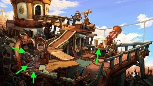 Podejdź do kapsuły i otwórz właz (Door of Pod) - Deponia: Przygotuj kapsułę (Kuvaq) - solucja, opis przejścia - Deponia - poradnik do gry
