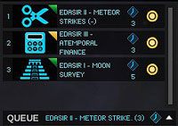 Kolejka budowy/produkcji/eksploracji planet - Okno podstawowe - Układ planetarny - Endless Space - poradnik do gry