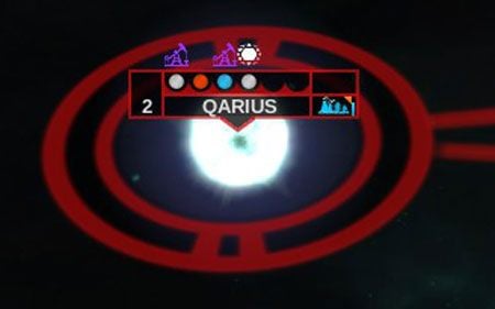 Układ QUARIUS składa się z czterech ciał niebieskich - Zajmowanie systemu - Kolonizacja - Endless Space - poradnik do gry