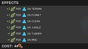 HYPER-SCALE FARMS - Opcje Eksploatacji - Okno Planety - Endless Space - poradnik do gry