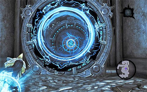 Pozostań w miejscu, w którym uaktywniłeś drugi portal - Odszukaj skrybę - zachodnia część cytadeli (1) | Skaza herezji | Darksiders 2 - Darksiders 2 - poradnik do gry