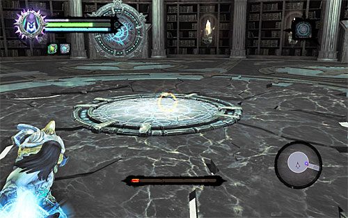 Musisz teraz uaktywnić dwa nowe portale, ponownie używając oczywiście Władcy Pustki - Boss 17 - Skryba Jamaerah | Skaza herezji | Darksiders 2 - Darksiders 2 - poradnik do gry