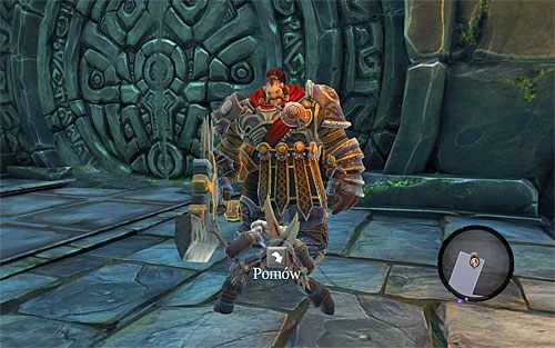 Udaj się ponownie do północnej części lokacji [Trójskale] - Pomów z Thanem | Górski Ogień | Darksiders 2 - Darksiders 2 - poradnik do gry