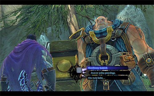 Na poszukiwania Karna najlepiej wyruszyć dopiero po zaliczeniu głównego zadania [Górskie Łzy], czyli po opuszczeniu Podmokłego Fortu - Szamańska sztuka | ZADANIA POBOCZNE | Darksiders 2 - Darksiders 2 - poradnik do gry