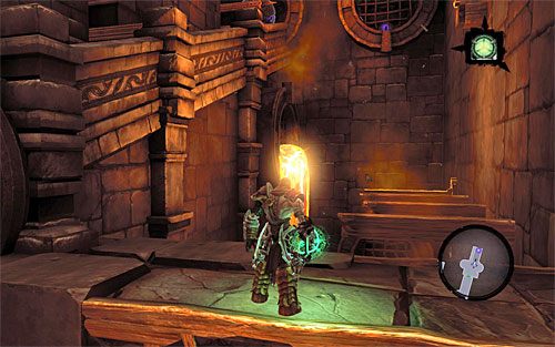 Zeskocz na dół i skieruj się na zachód - Zakątek - eksploracja dolnych poziomów lochu | DODATKOWE LOKACJE - Darksiders 2 - poradnik do gry