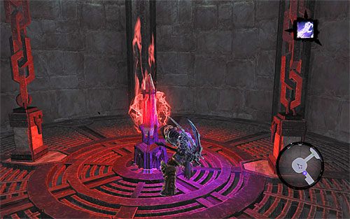 Idź na zachód, docierając do pomieszczenia z windą - Leże Obalonego Króla | DODATKOWE LOKACJE | Darksiders 2 - Darksiders 2 - poradnik do gry