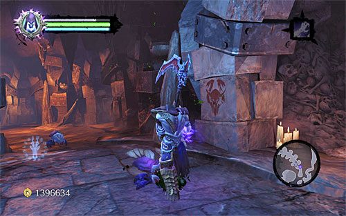 Ruszaj na południowy-wschód - Oko zwiadowcy - eksploracja Kościarni | DODATKOWE LOKACJE | Darksiders 2 - Darksiders 2 - poradnik do gry